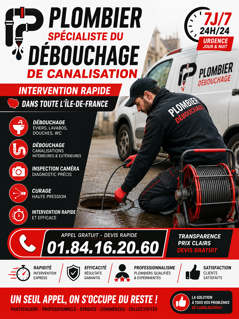 Debouchage Canalisation Saint Maur des Fosses